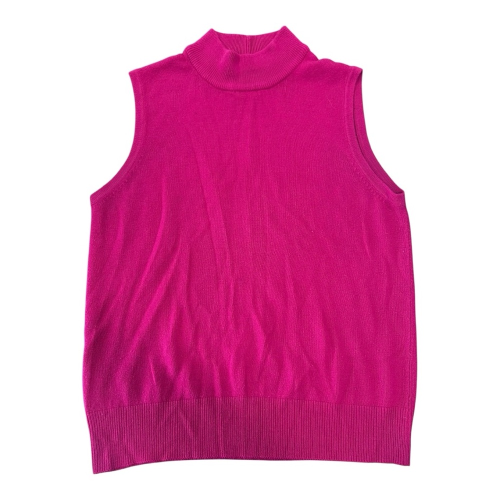 Vintage Blair Hot Pink Turtle neck acrylic Sweater size‎ medium